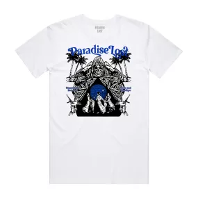 PEARLY GATES TEE WHT/BLU