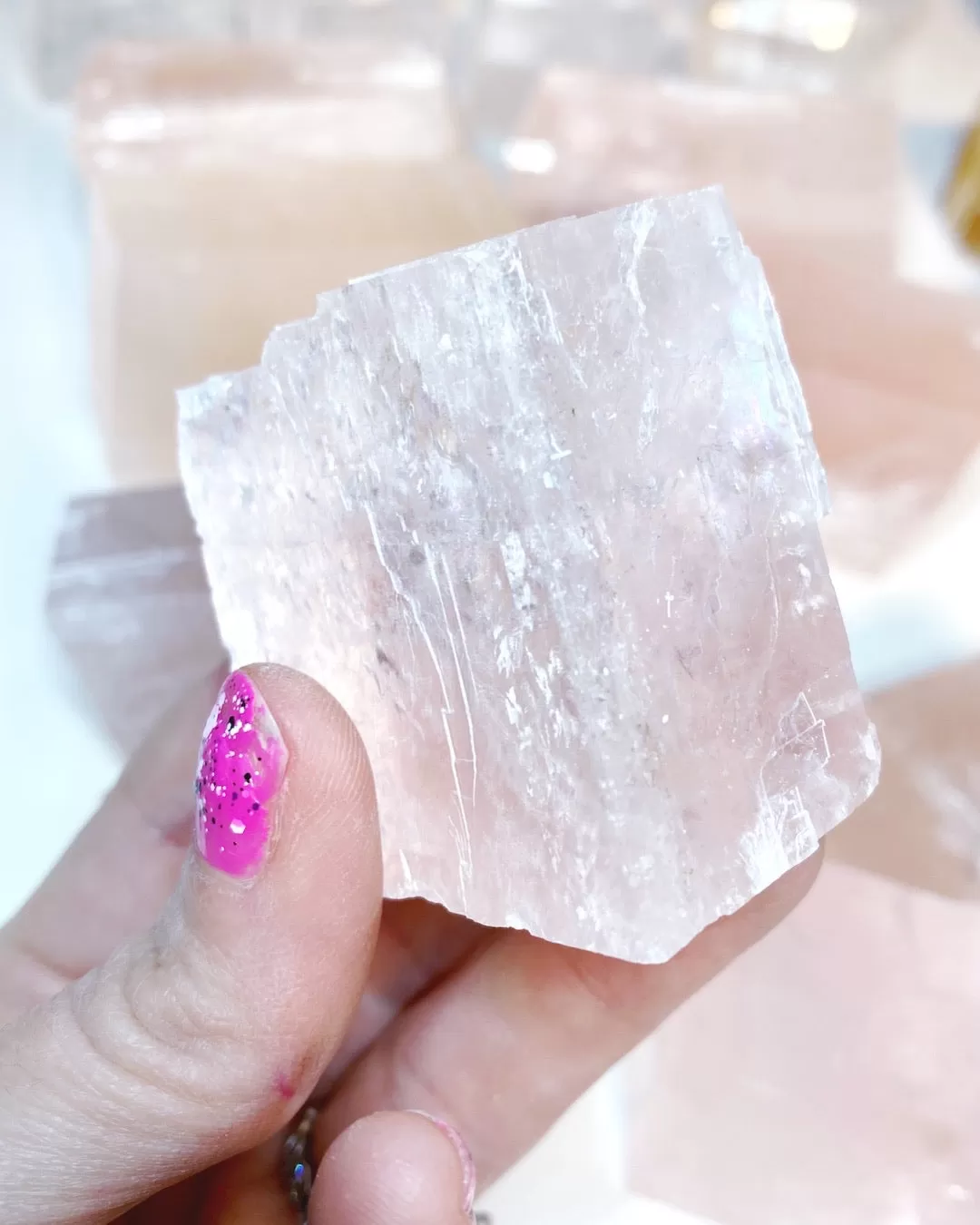 Pink Optical Calcite