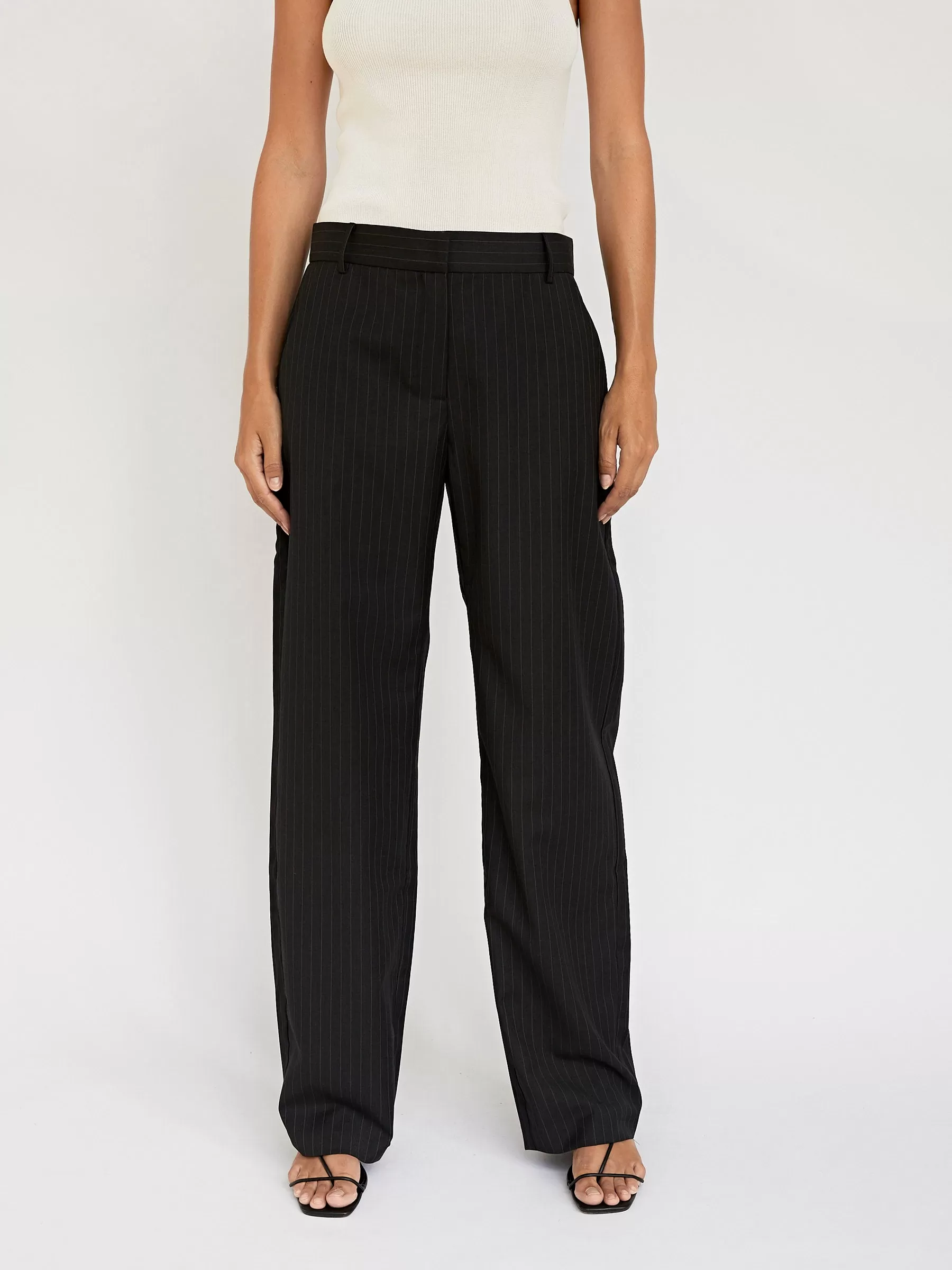 Pinstripe Tailored Trouser