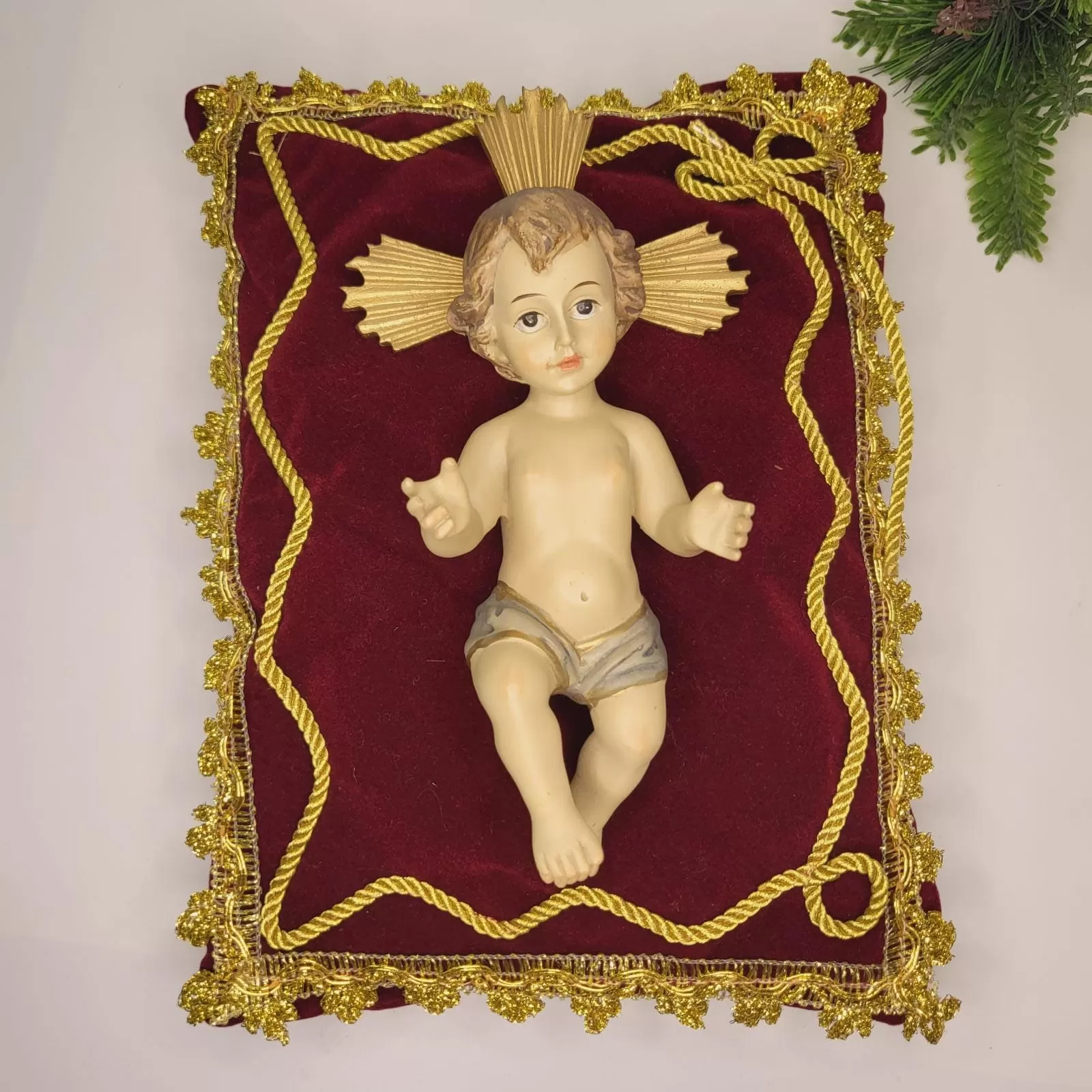 Premium Baby Jesus with Pillow