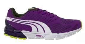 Puma Faas 500 Womens Purple Textile Lace Up Running Trainers 186726 01