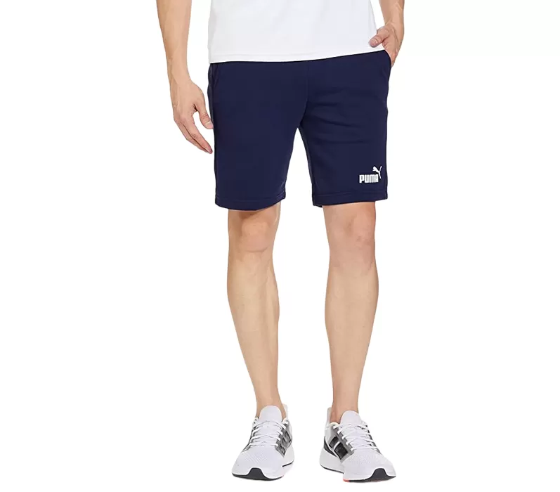 Puma men's sports shorts in cotton jersey 586742-06 blue