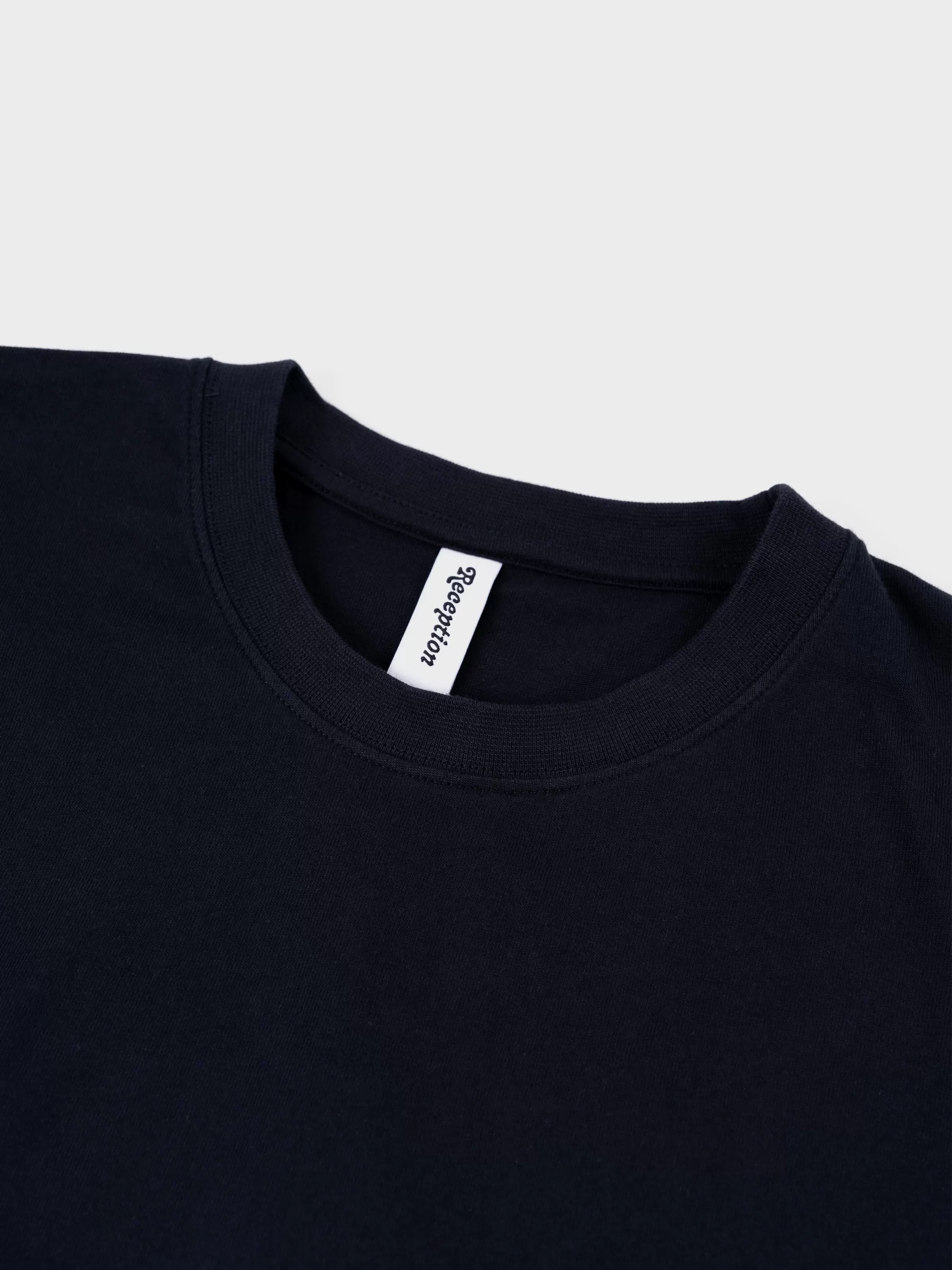 Reception Jazz LS T Shirt - Dark Navy