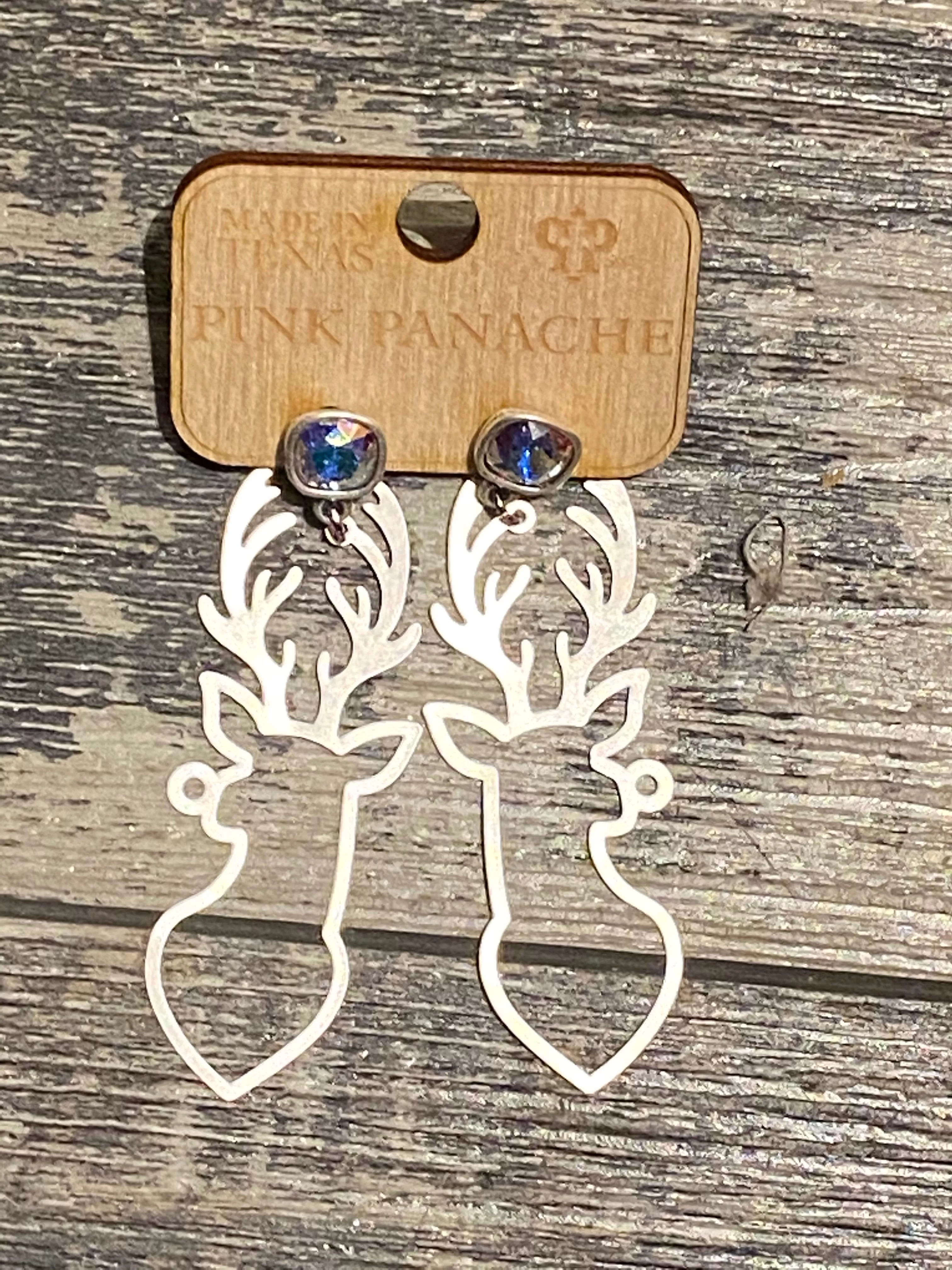 Reindeer Christmas Earring