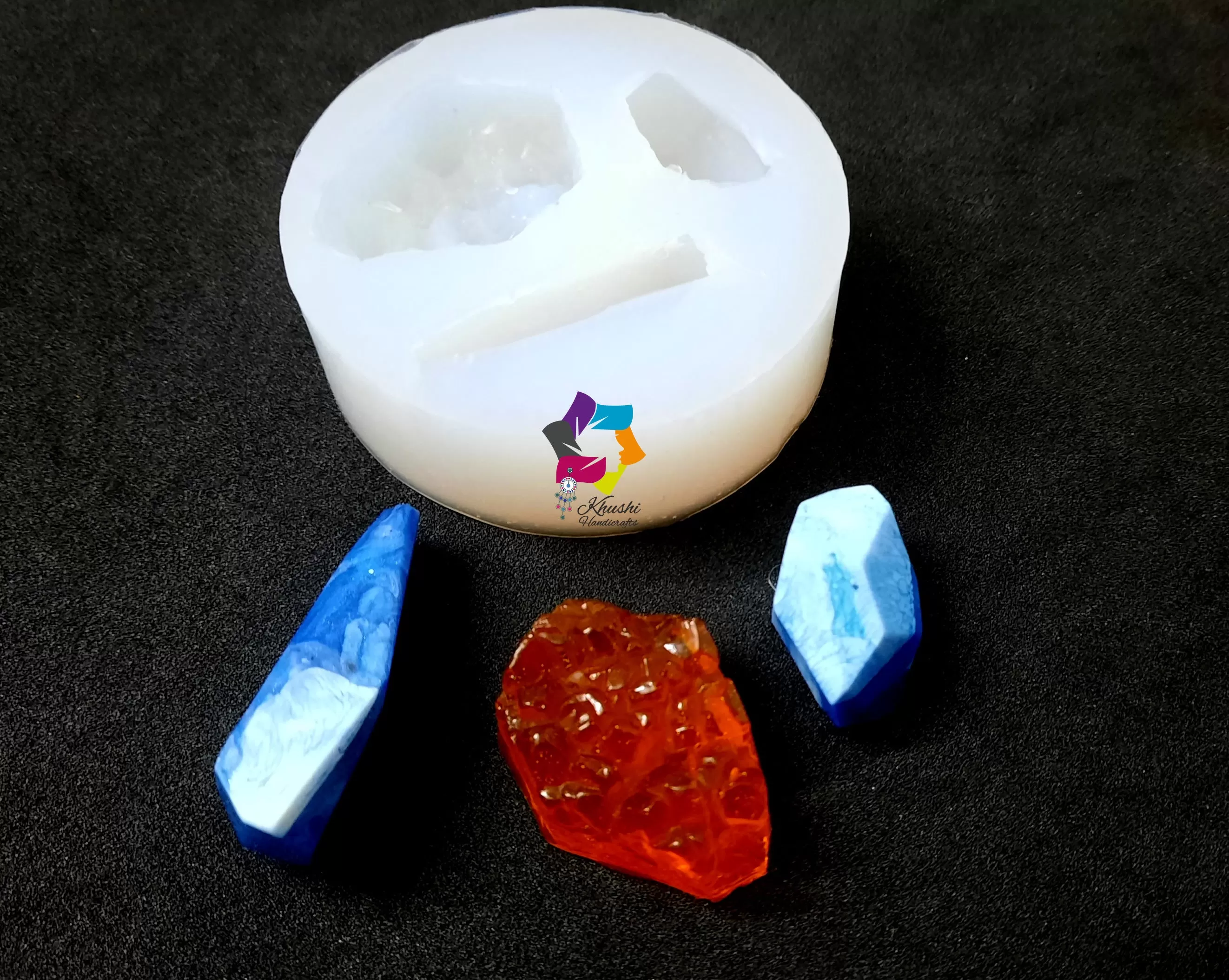 Resin Geodes cluster and irregular crystal Mould Silicone Mold for casting UV Resin,Epoxy resin