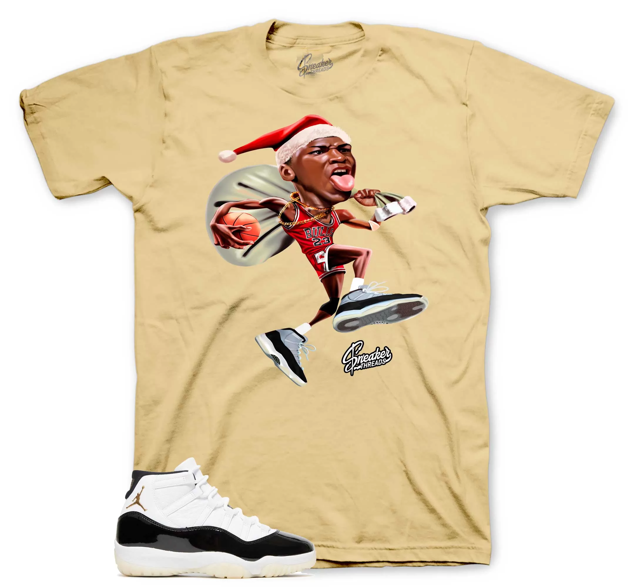 Retro 11 Gratitude Shirt - Christmas Wish