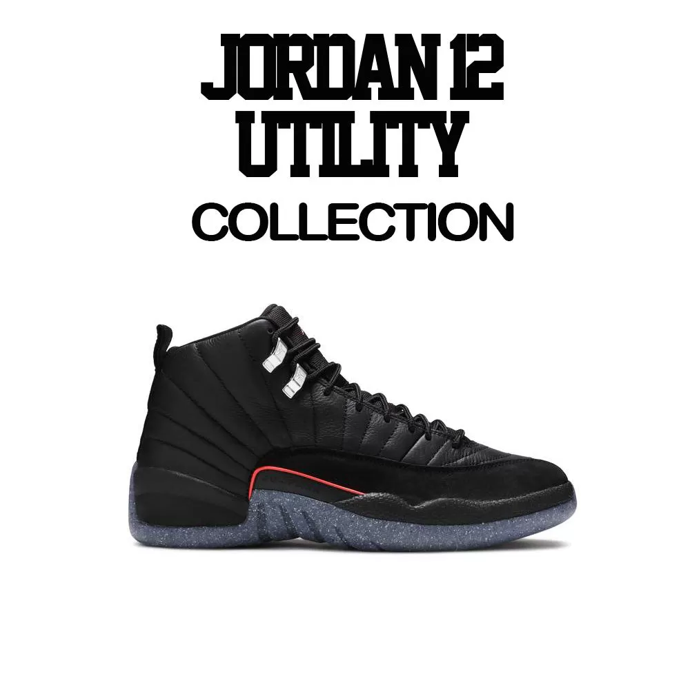 Retro 12 Utility Shirt - Queens - Black