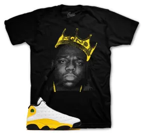 Retro 13 Del Sol Shirt - Crown - Black