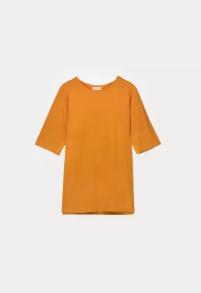 Round Neck Solid Basic Top