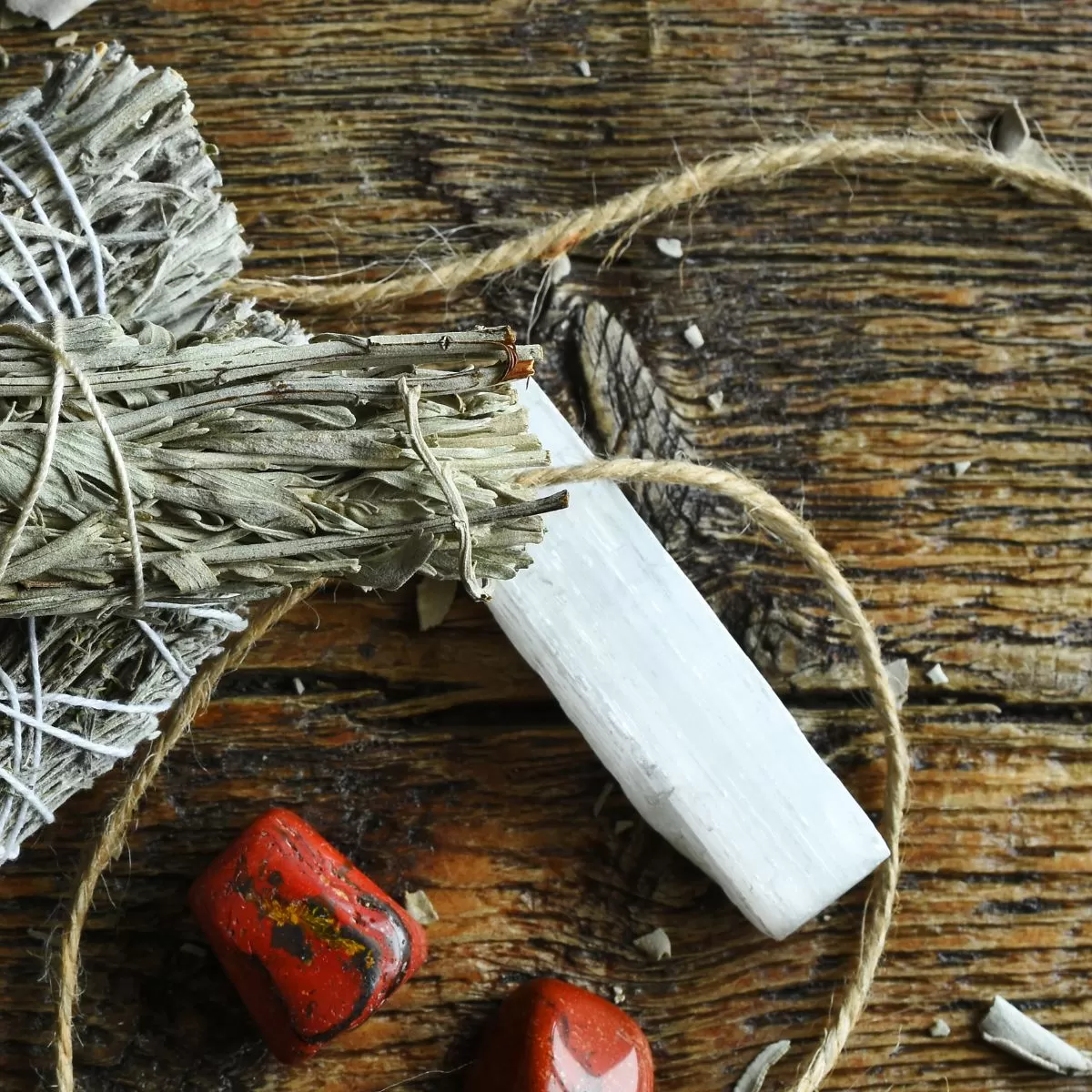 Selenite Stick for Intentional Meditation