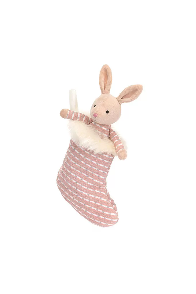 Shimmer Stocking Bunny