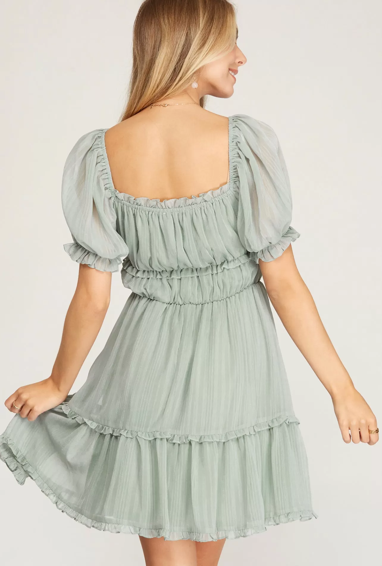 Spring Love Puff Dress