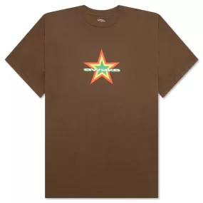 Star Logo Tee - Chocolate