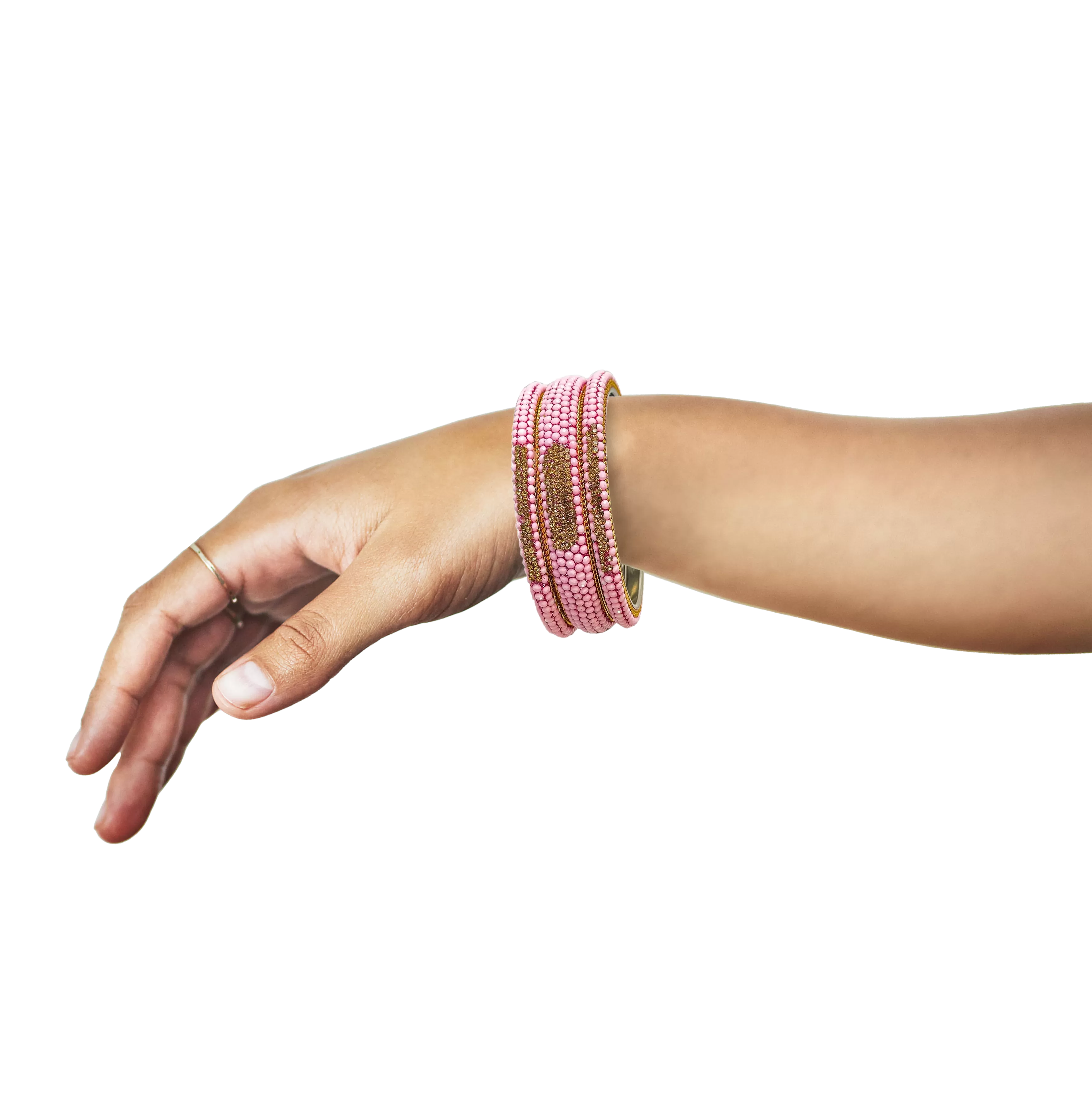 Sundar Bangles  Taj Pink