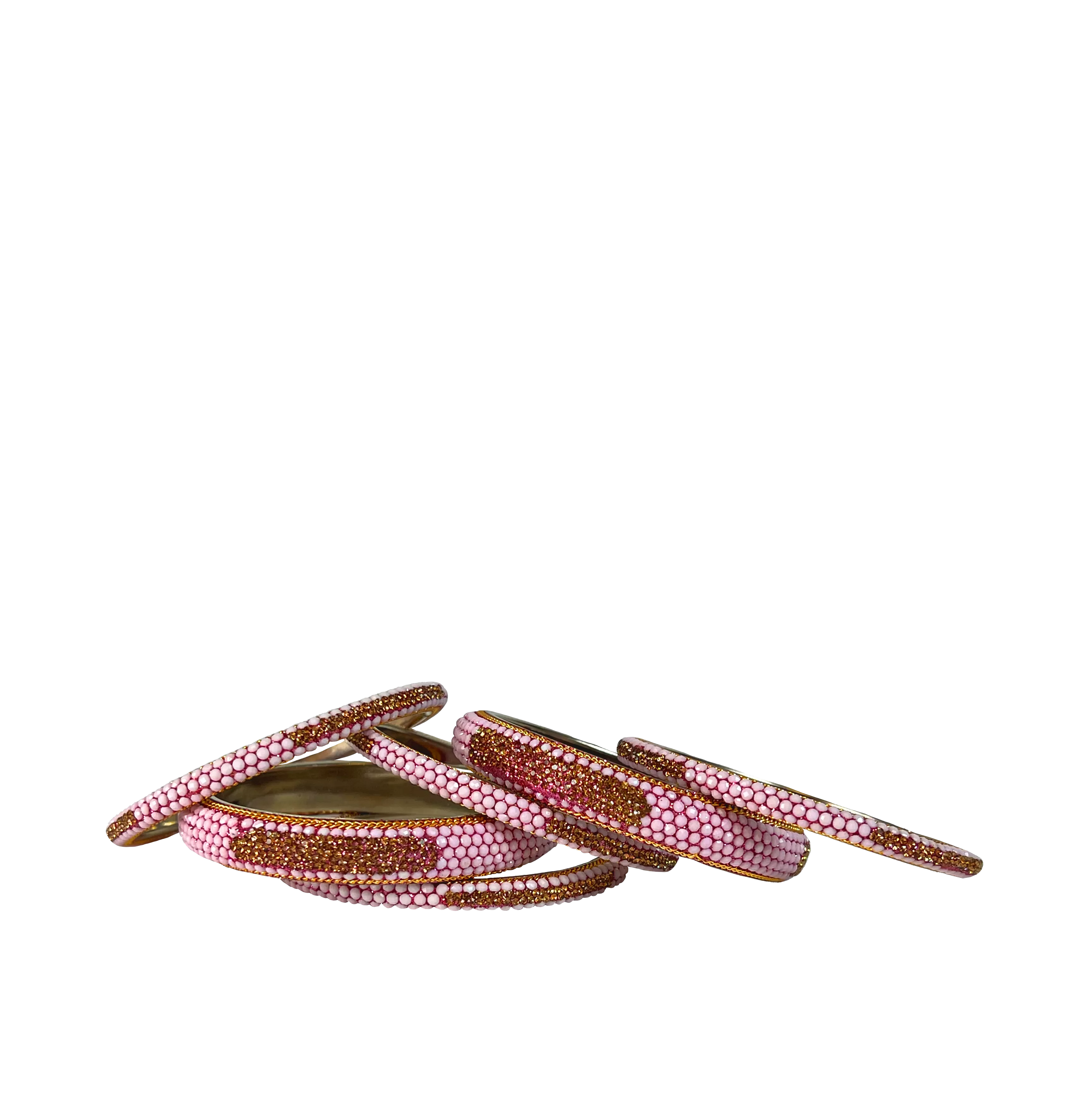 Sundar Bangles  Taj Pink