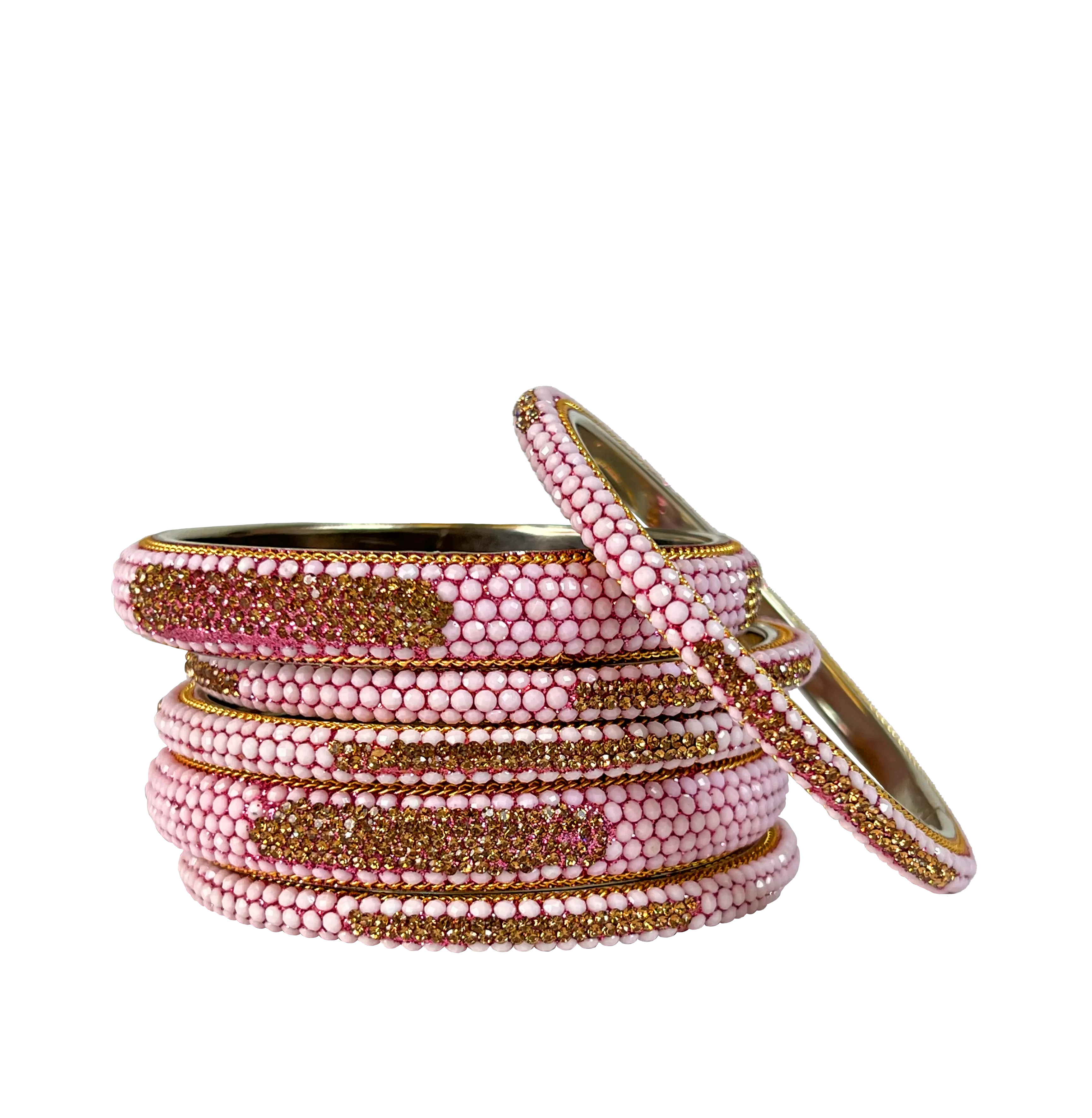 Sundar Bangles  Taj Pink