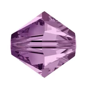 Swarovski 5mm Bicone - Light Amethyst (10 Pack) XILION