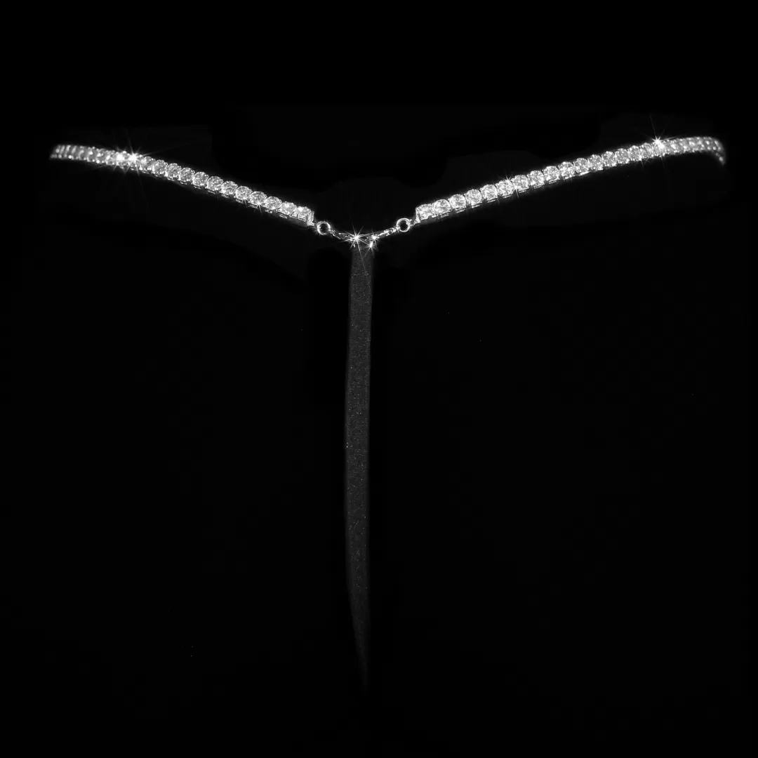 THE 5MM CZ G-STRING