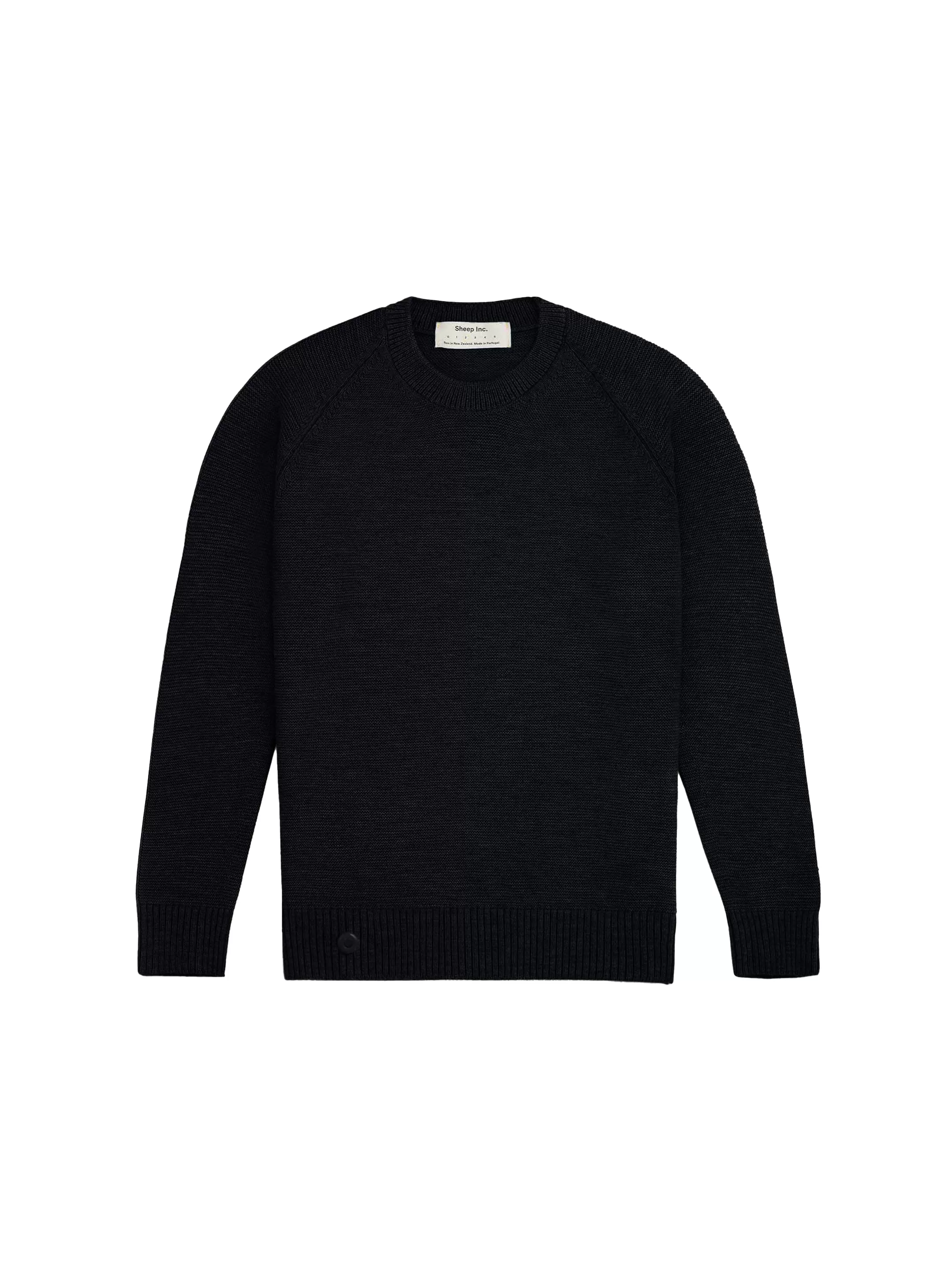 The Crewneck - Anthracite Black