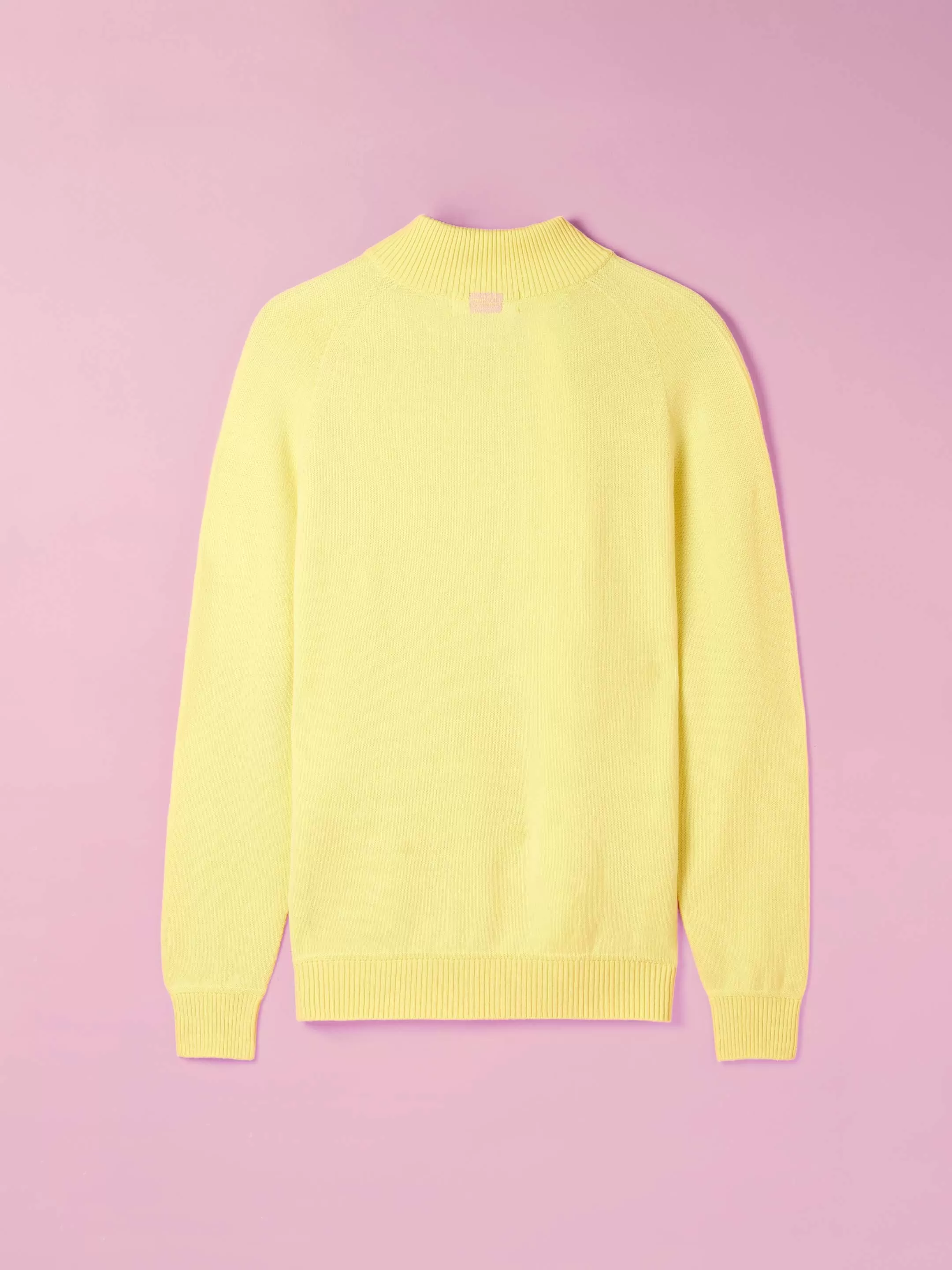 The Half Zip - Lemon Yellow