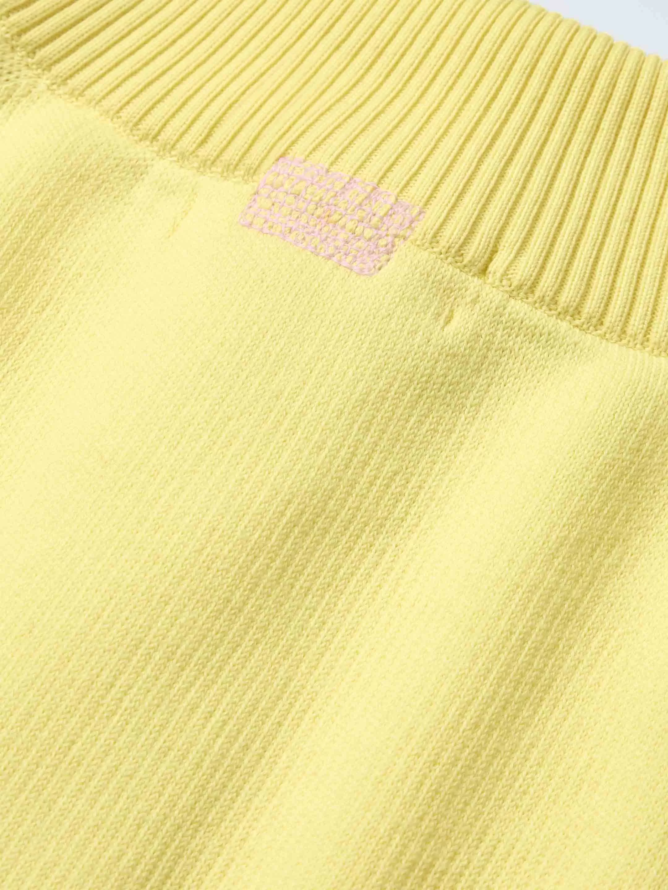 The Half Zip - Lemon Yellow