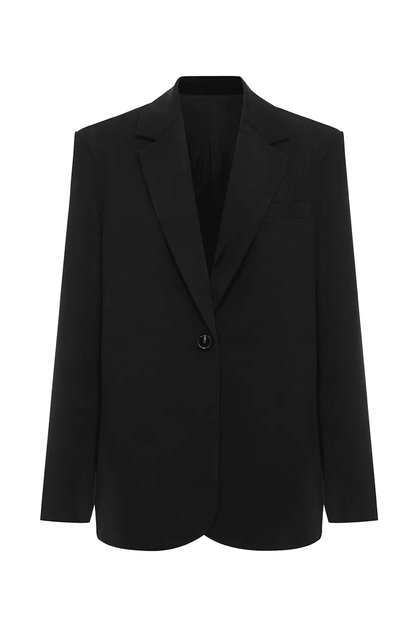 The Oversized Blazer - Black