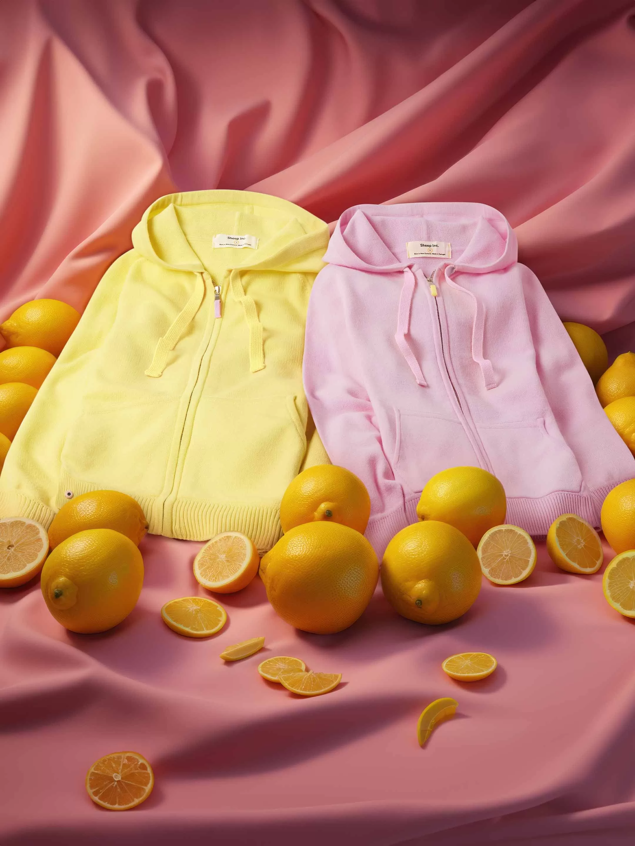 The Zip Hoodie - Lemon Yellow