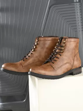 Traverse Brown Lace-up Boots