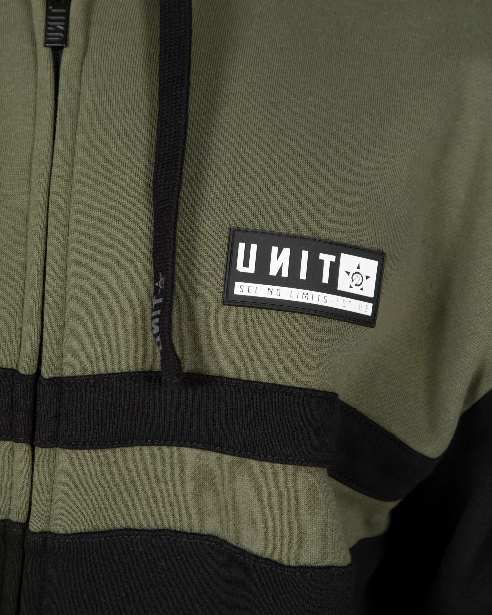 UNIT Plaza Mens Zip Thru Hoodie