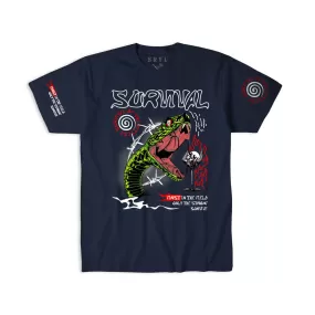 VENOM STING TEE NAVY