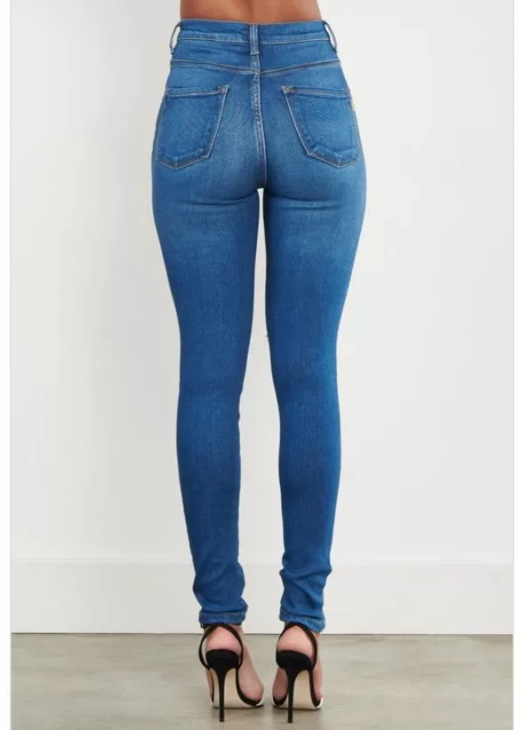 Vibrant Denim Skinny Jeans (Medium Stone) MP1835