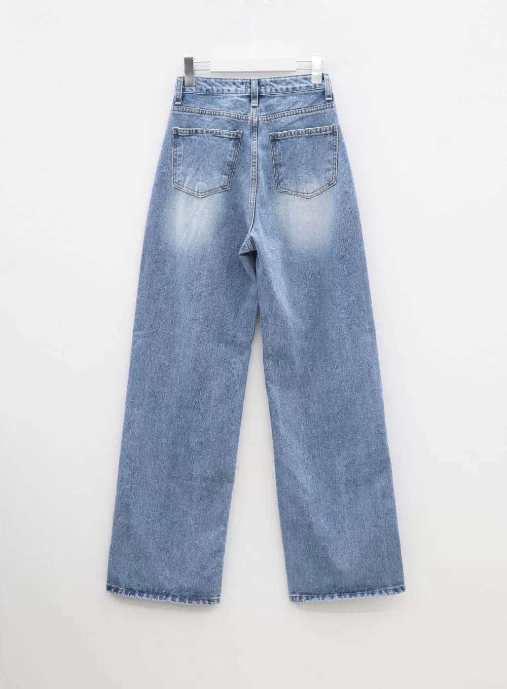 Wide Leg High Waist Jeans BM323