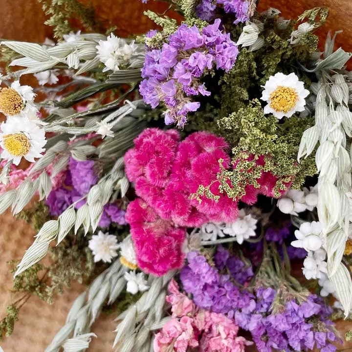 Wildflower and Grains Dried Flower Bouquet