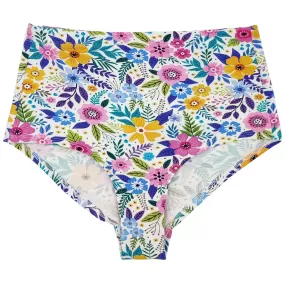 Wildflower Organic Cotton Hi-Waist Panty