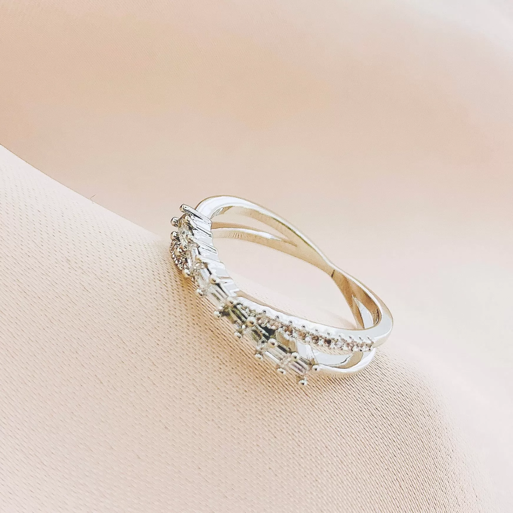 Women's Fashion CZ Ring