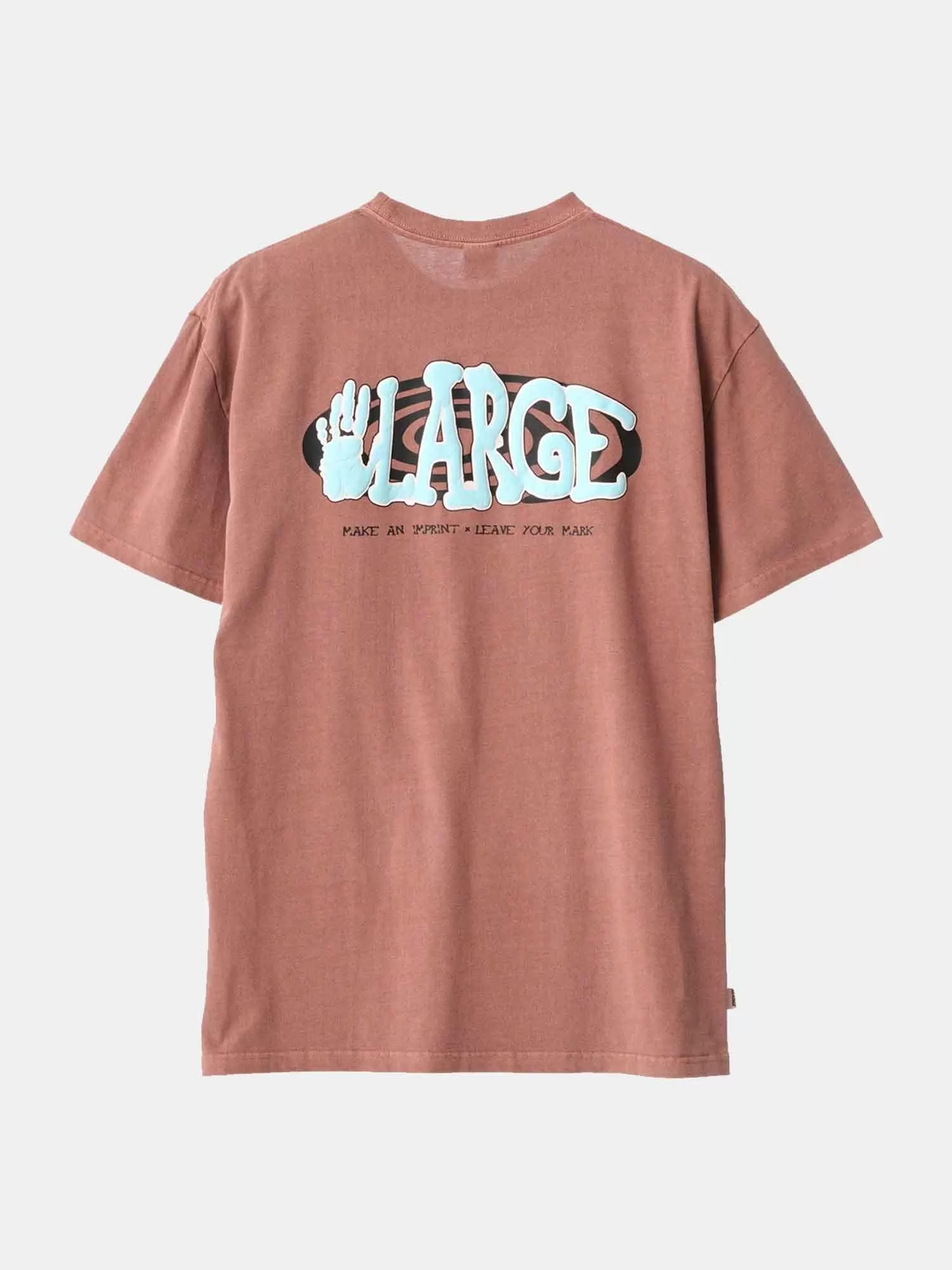 X-Large Leave Your Mark Tee - Pigment Washed Brown