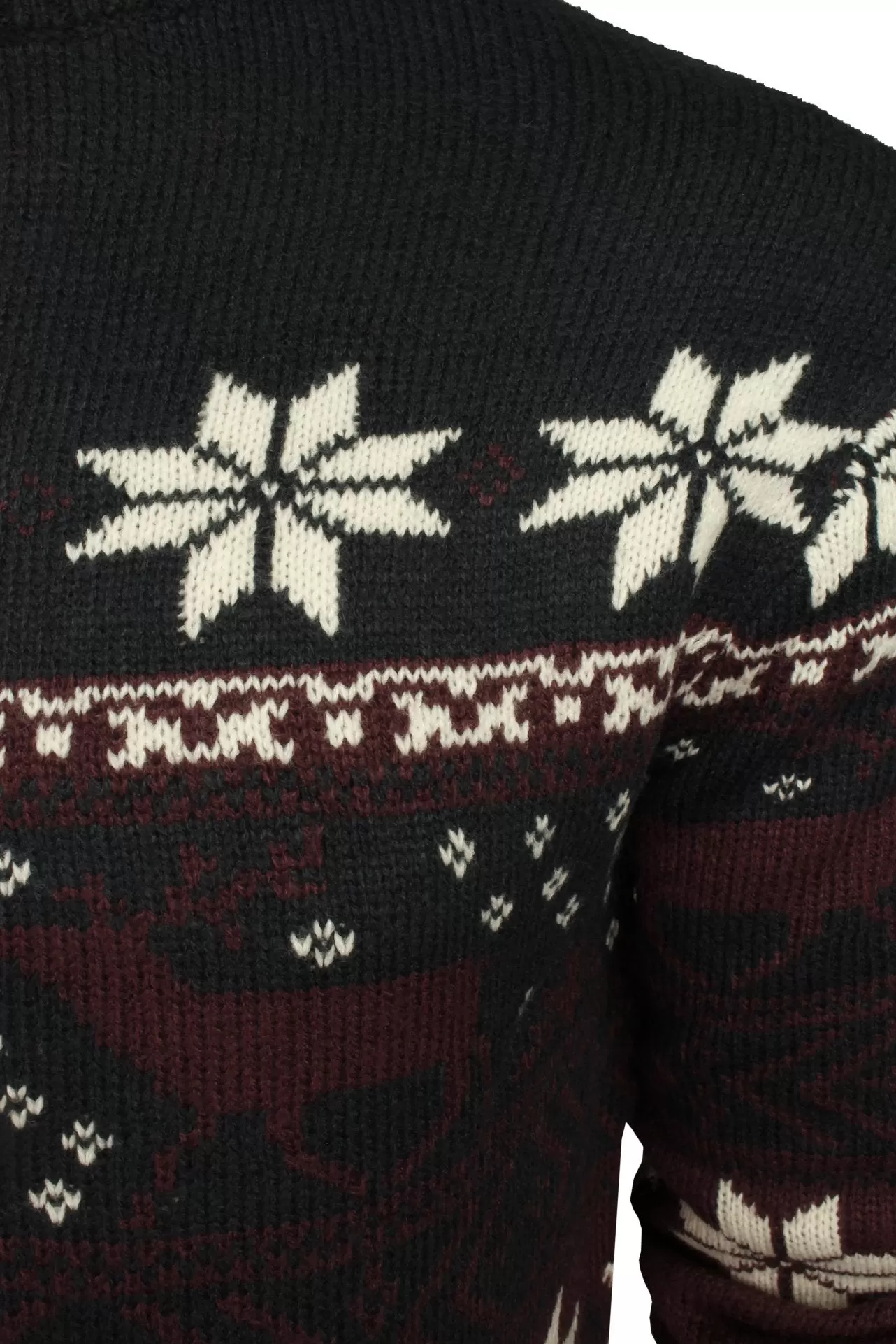 Xact Men's Nordic Fairisle Crew Neck Christmas Jumper