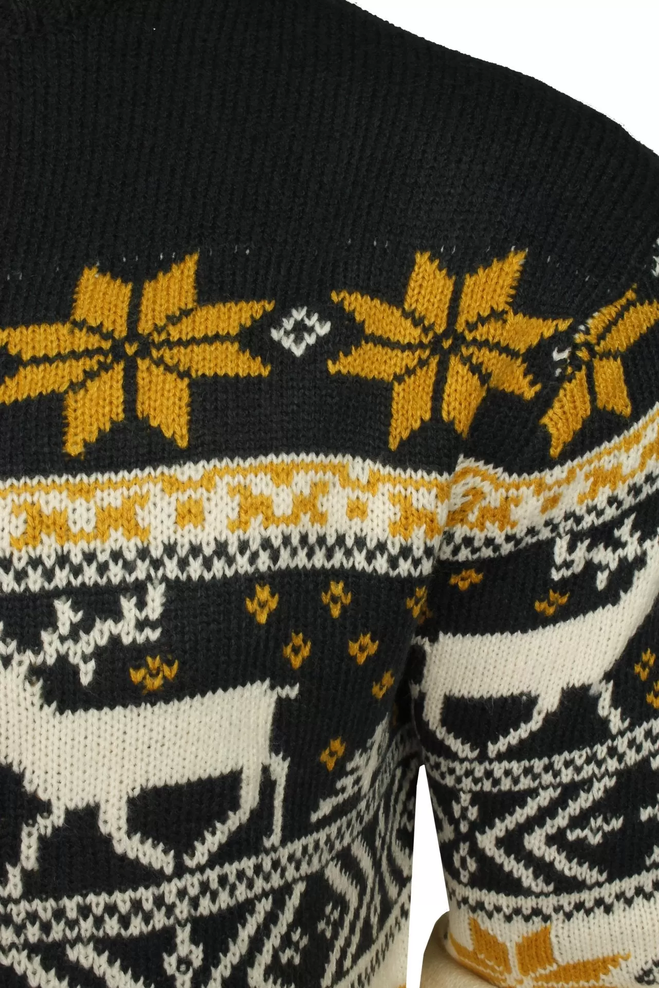 Xact Men's Nordic Fairisle Crew Neck Christmas Jumper