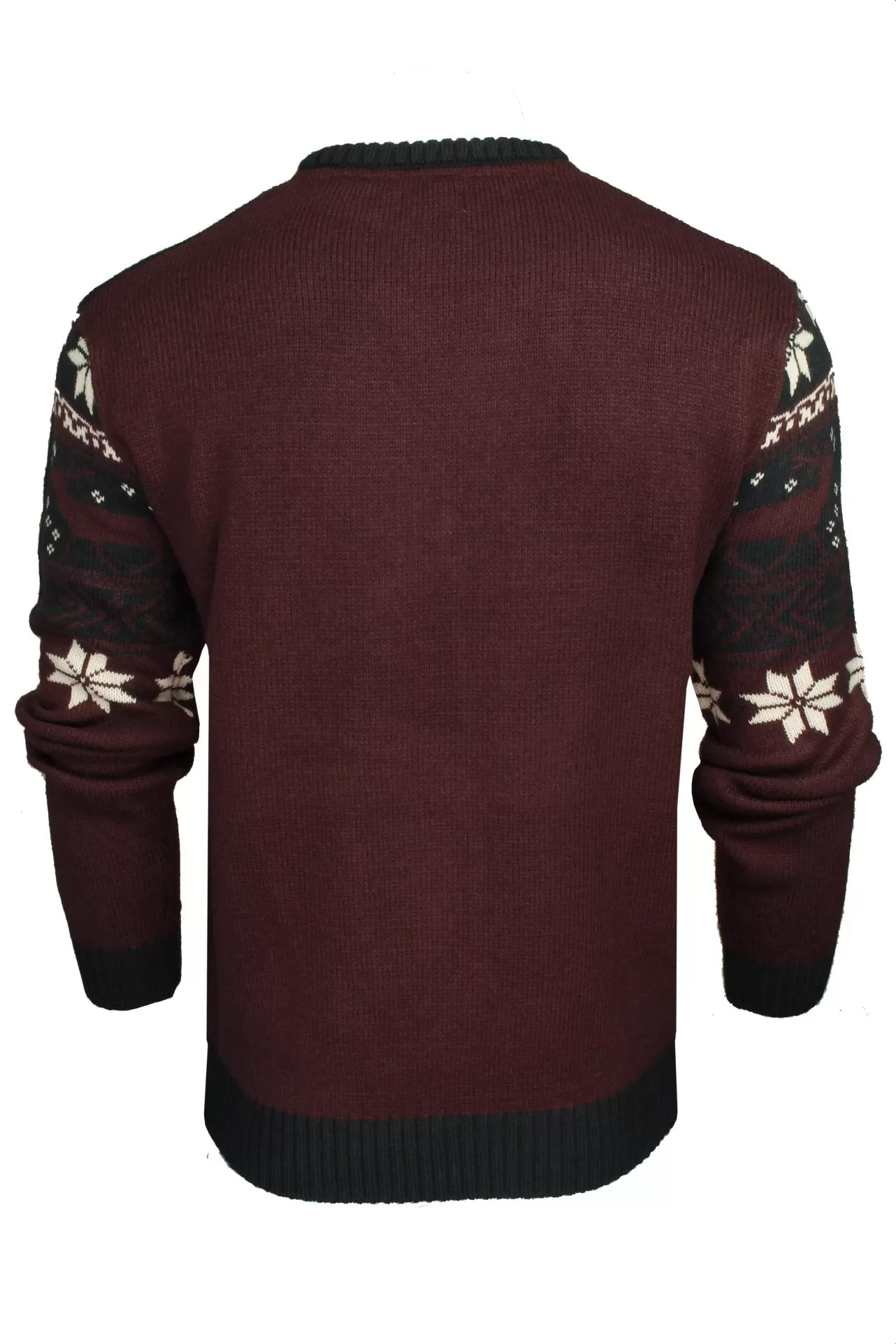 Xact Men's Nordic Fairisle Crew Neck Christmas Jumper