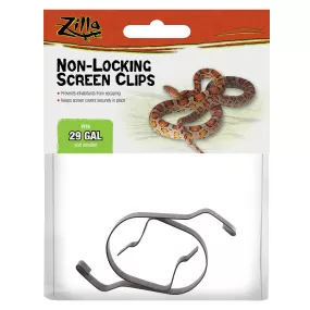 Zilla Non-Locking Screen Clips Small